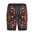 thumbnail image 5 of Fotbe Colorful Mexican2 Pajama Shorts for Men, Men's Pajama Bottoms, Sleepwear,Short Pajama Pants-Large, 5 of 9