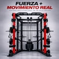 thumbnail image 2 of Jaula Multifuncional Pro Gimnasio Multiestacion Smith Poleas, 2 of 8