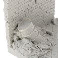 thumbnail image 4 of 1/35 Modelo de Ruinas de Pared de Campo de Batalla Militar para Diorama de de La Segunda Mundial Sin Baoblaze Escena de diorama de Wargame, 4 of 8