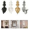 thumbnail image 5 of Cast Iron Wall Mount Candle Holders With Antique Finish Home Decoration Grey Smile Home, 5 of 8