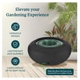 thumbnail image 2 of 21 Inch Garden Hose Pot - Durable Lightweight Plastic Decorative Hose Pot for Yard, 100-Foot Capacity Hose Storage, Black, 2 of 7