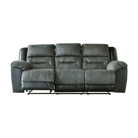 Signature Design by Ashley Earhart Double Reclining Sofa. fully sealed in great condition 
