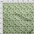 thumbnail image 3 of oneOone Viscose Chiffon Green Fabric Tropical Leaf Sewing Fabric By The Yard Printed Diy Clothing Sewing Supplies 42 Inch Wide, 3 of 5