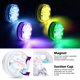 thumbnail image 4 of Luz LED sumergible, IP68 iluminación multicolor lámparas subacuáticas con control remoto, luces de bañera impermeables, para acuario bañera piscina jardín ambiente acuático 1 PCS, 4 of 7