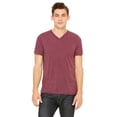 thumbnail image 1 of Bella + Canvas Unisex Triblend Short-Sleeve V-Neck T-Shirt, 1 of 3