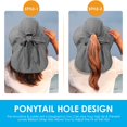 thumbnail image 5 of Minzimin Womens Sun Hat UV Protection, Foldable Waterproof Wide Brim Bucket Hats with Neck Flap for Summer Beach Fishing Hiking, 5 of 7