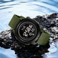 thumbnail image 4 of Digital Alarm Clock Large Display Men'S Outdoor Sports Watch with Luminous Dial, Waterproof for Swimming Running Hiking, Digital Watch Waterproof Multi-Function for Camping, 4 of 6