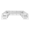 thumbnail image 1 of Meridian Furniture Nizuc White Outdoor Patio Modular Sectional, 1 of 8