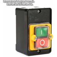 thumbnail image 3 of Interruptor de botón, interruptor de botón de control de encendido a prueba de agua monofásico/trifásico de CA 220 V/380 V 10 A, botón de control de encendido/apagado con carcasa, interrupto, 3 of 5