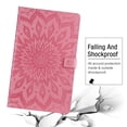 thumbnail image 4 of Dteck Flower Patterned Case For Amazon Kindle Fire HD10 2017/2018/2019 Released (10.1-inch),Magnetic Leather Card Holder Wallet Folio Kickstand Protective Cover,Pink, 4 of 6