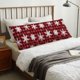 thumbnail image 4 of Fotbe Snowflakes On A Buffalo Plaid Funda para Almohada Corporal con Diseño, Funda de Microfibra Ultrasuave de 20x54 Pulgadas, Ropa de Cama Elegante, 4 of 7