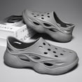 thumbnail image 5 of Men Slip-on Garden Clogs Breathable Lightweight Swimming Pool Water Shoes Outdoor Beach Shoes, 5 of 7