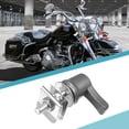 thumbnail image 2 of Unique Bargains 4 Pcs Theft Deterrent System Lock Fastener Bolt Nut for Harley Davidson Road King Police Silver Tone, 2 of 7