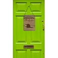 thumbnail image 2 of Carolines Treasures Eurasian Beaver Welcome Door Hanging Prints wall-decor, Multicolor, 2 of 3