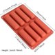 thumbnail image 3 of 2 moldes de silicona rectangulares, molde con forma de pastel, molde de silicona rectangular para galletas, para pan, pastel, barra de chocolate, barra de granola, galletas, 3 of 5