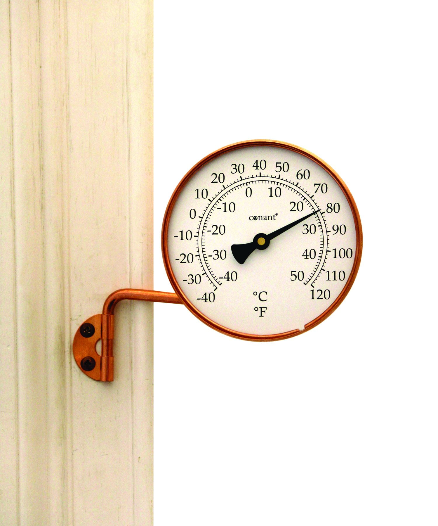 Conant T6LFC Vermont Thermometer with Living Copper Finish Walmart