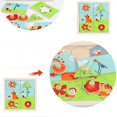 thumbnail image 2 of Colorful Educational Children Wooden Puzzle Toys Cute Cartoon Bees Jigsaw Set Kids Gifts, 2 of 4