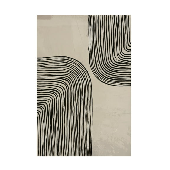 Canvas Wall Art - LivinLi 'River' Wall Art for Living Room, Bedroom, or Office Décor by Trademark Fine Art - 12 x 19 Inches