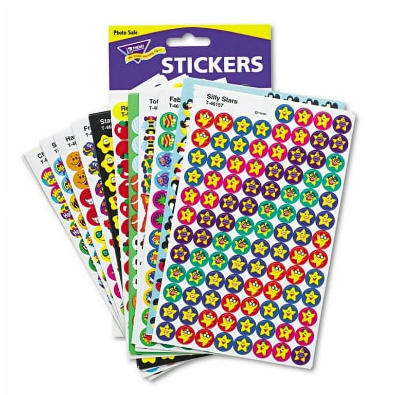 SuperSpots and SuperShapes Sticker Variety Packs, Awesome Assortment, Assorted Colors, 5,100/Pack SuperSpots and SuperShapes Sticker Variety Packs, Awesome Assortment, Assorted Colors, 5,100/Pack