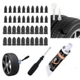 thumbnail image 1 of Kit de reparación de neumáticos Drovanta de 40 piezas con adhesivo sellador, 1 of 6