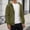 Green, variant on Men's Casual Zip Up Sherpa Lined Hoodie Sweatshirt Jacket (Navy L)