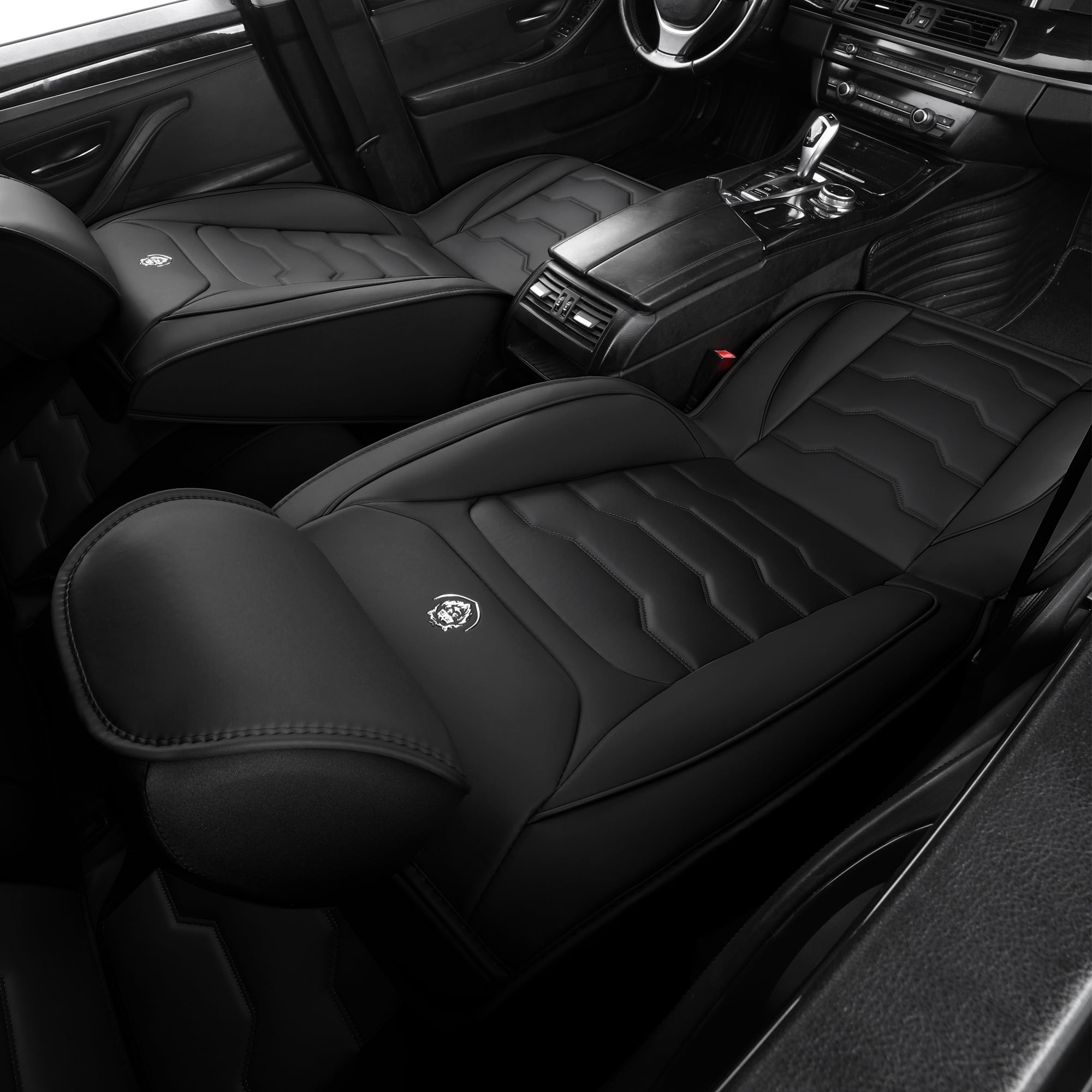 Universal 5-Seat Car Seat Covers Waterproof Non-Slip Breathable PU Leather Multiple Colors