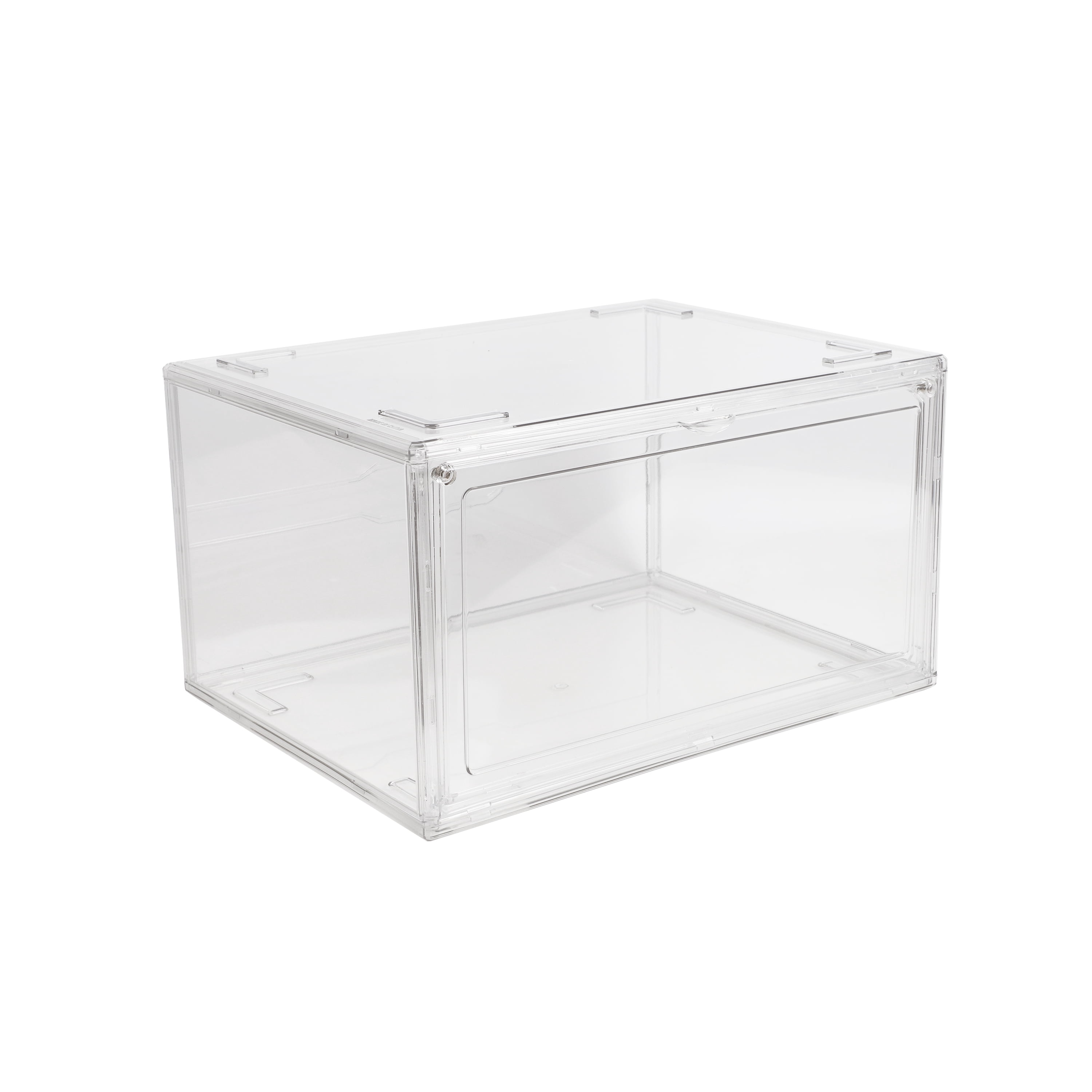 Elite Shoe Box, Plastic, 15.36"x12.21"x1.97", The Storage Editions, Use by Adults