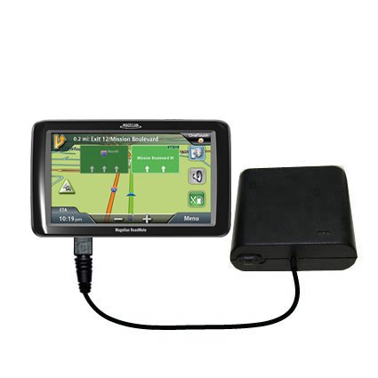 Portable Emergency AA Battery Charger Extender suitable for the Magellan Roadmate 9020T - with Gomadic Brand TipExchange Technology