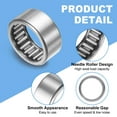 thumbnail image 4 of Uxcell 5 Pack Needle Roller Bearings, HK2816 Bore 28mm OD 35mm 16mm Width Steel Track Roller Bearings Open End for Mower, Lawn Tractor, Automotive, 4 of 6