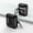 AmericanEagle, variant on Duo Shield Secure Lock Designed For Apple AirPods Generation 1 & 2 With Hook, Black/Black
