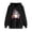 Black, variant on Womens Halloween Sweatshirt 2026 Cute Fall Oversized Crewneck Ghost Graphic Spooky Long Sleeve Funny Pullover (Grey, M)