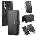 thumbnail image 1 of Funda tipo libro magnética desmontable de cuero para Samsung Galaxy S25 Edge, 1 of 5