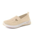 thumbnail image 6 of Ludearly Women's -On Breathable Mesh Sneakers â Lightweight Walking Shoes for Outdoor, Travel, Casual Wear â Comfortable Anti- Loafers for Everyday, All-Day Use, 6 of 9