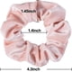 thumbnail image 2 of Blush Theme Hair Scrunchies Velvet Elastics Pink Lovers Scrunchy Bobbles Soft Hair Bands Hair Ties Hair Accessories For Women Or Girls (12 Blush), 2 of 5