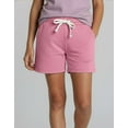thumbnail image 4 of Real Essentials 3 Pack: Girls French Terry Lounge Shorts – Ultra Soft Pull-On Gym, Camp, Sports & Everyday Shorts, 4 of 6