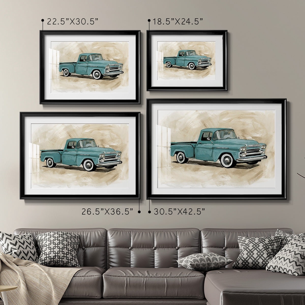 Pickup III Premium Framed Print - Ready to Hang