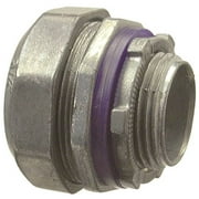 Halex 16220B Conduit Connector, 2 in Compression, Zinc