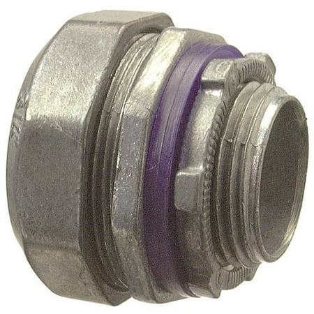Halex 16220B Conduit Connector, 2 in Compression, Zinc