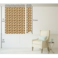 thumbnail image 5 of Ambesonne Floral Peel & Stick Wallpaper for Home, Gold Leaves White Flowers, 13"x72", Pale Coffee Khaki and Amber, 5 of 5