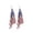 003, variant on 250th Anniversary Elegant Dangle Earrings, Lightweight Acrylic Drop Earrings for Women G_irls, Western Style Fashion Accessory for Ladies Daily Wear, Festival Party Gift