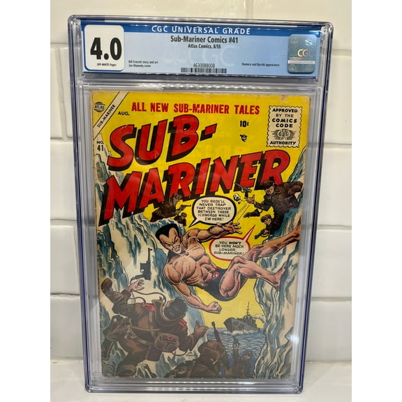 Sub-Mariner Comics #41 - CGC 4 Comic Book
