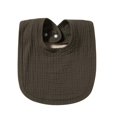 thumbnail image 1 of Babies Bibs 4-Layer Bibs Cute Light Weight Feeding Bibs Cotton for Babies & Toddlers for Babies Shower Birthday Gift dark khaki, 1 of 4