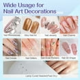 thumbnail image 3 of UNA GELLA Nail Art Rhinestone Glue Gel for Nail Art Nail Gem Glue Super Strong Adhesive for Nail Beads Stickers Stones Crystals Diamond Art Jewels 3D Decorations Nails Tools 30ML E22, 3 of 3