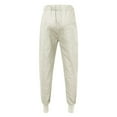 thumbnail image 5 of Vedolay Sweatpants with Pockets Men Casual Pockets Drawstring Pants White,M, 5 of 5