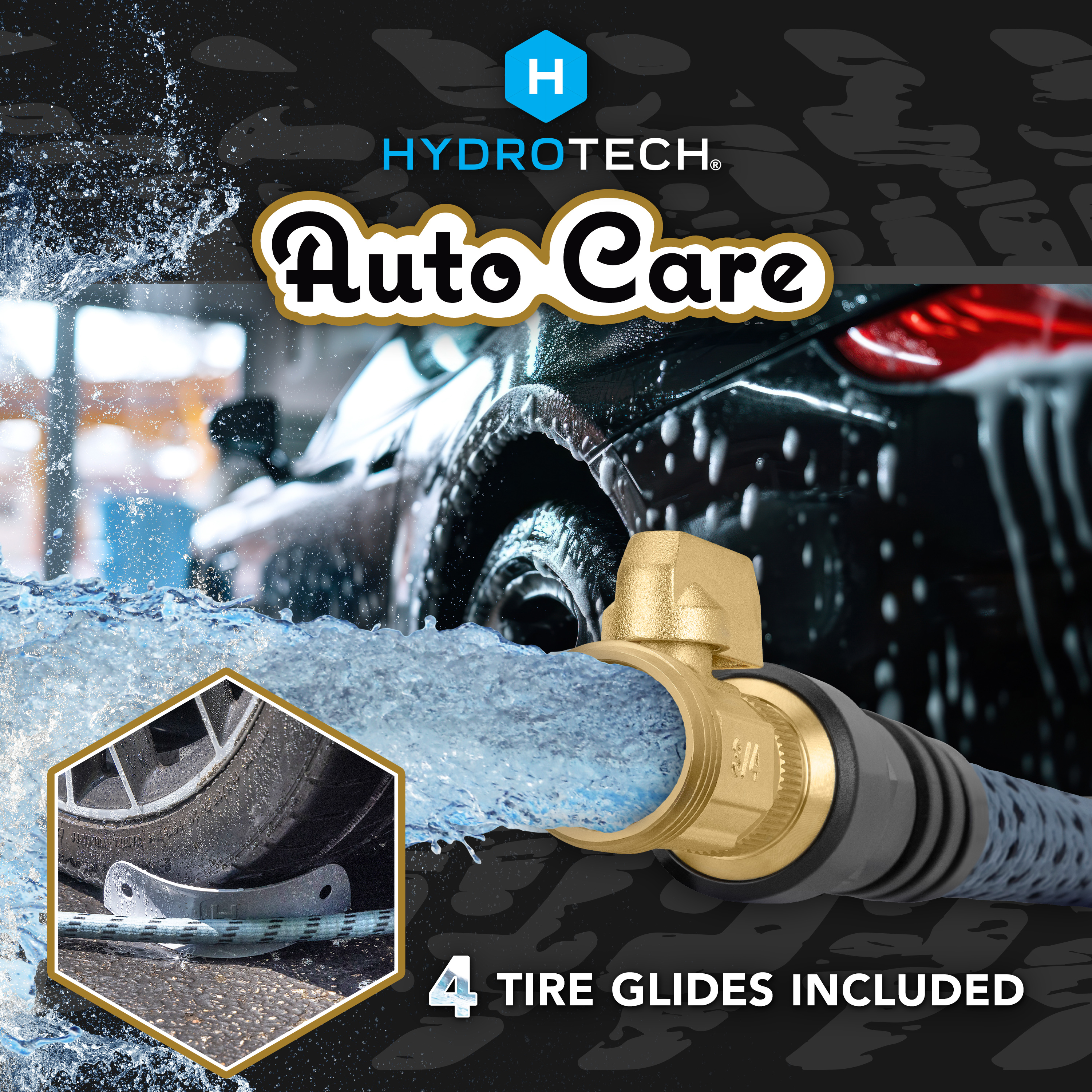 Hydrotech 60 ft. Burst-Proof Expandable Garden Hose, 5/8" photo 3
