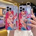 thumbnail image 2 of Disney-funda de móvil ariel La Sirena blu ray, carcasa trasera 2020 para iPhone 14, 13, 12, 11 Pro Max, Mini, XR, XS MAX, 8, X, 7, SE Fivean unisex, 2 of 2