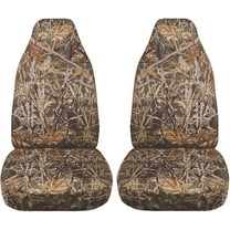 Designcovers Fits 2004-2012 Chevy Colorado/GMC Canyon Camo Wetlands Bucket Seat Covers