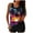 Purple#7, variant on Levmjia Women's High Waisted Floral Print Tankini Swimsuit Set S - 2XL Nylon Spandex, Classic Basic Swimsuits for Women Plus Size