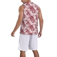 thumbnail image 2 of Pofeuu Orchids Flowers Print Basketball Jersey, Shirts for Men Youth Basketball Jersey Crew Neck-XX-Large, 2 of 6