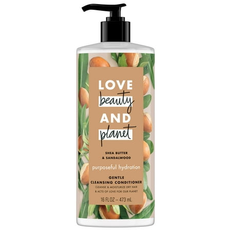 Love Beauty And Planet Shea Butter & Sandalwood Cleansing ...